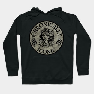 Chronically Iconic Watercolor Hoodie